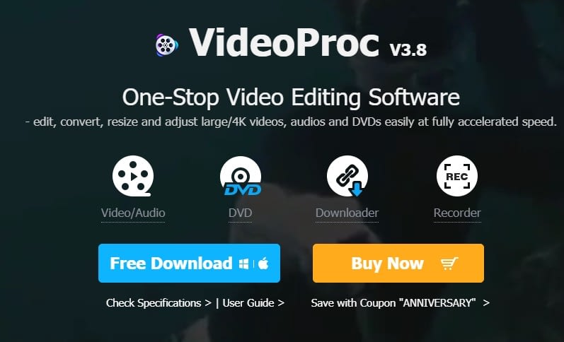 VideoProc review