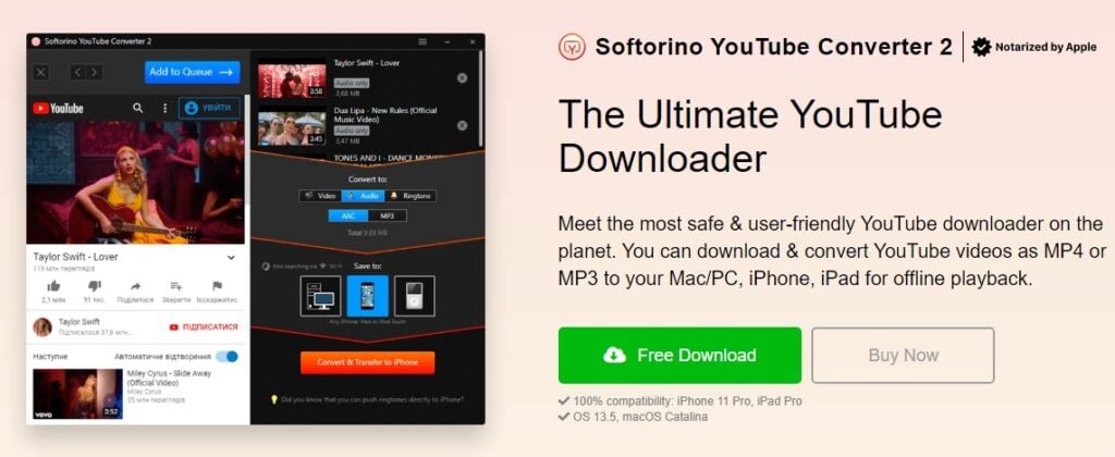Softorino Youtube converter 2 review