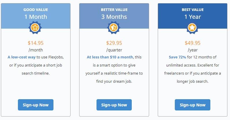 flexjobs plans