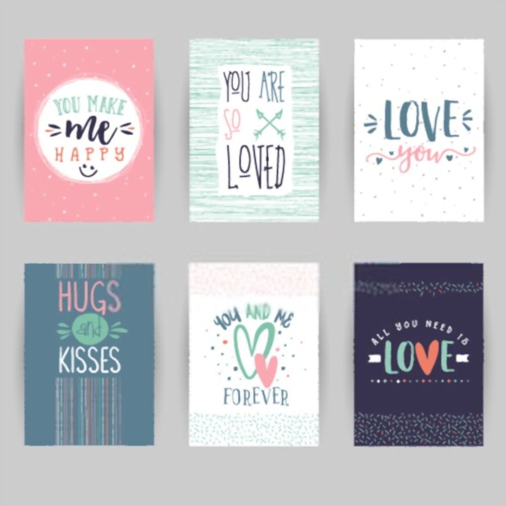 writing greeting cards